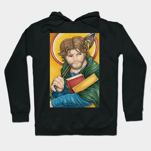 Saint Thomas the Apostle Hoodie by Nat Ewert Art